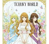 Tchuky World: Romantic Blossoms. A printable collection of Elegant Anime Girls