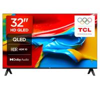 TCL TV 32V4C - 32'' HD Smart QLED Direct LED con Android TV e HDR - Compatibile con Google Cast e Google Home, Design Delgado, 2025 V4C