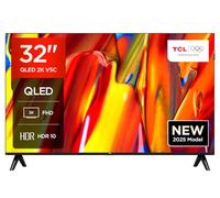 TCL 32V5C TV LED Direct QLED Full HD Smart da 32" con Android TV e HDR - Compatibile con Google Cast e Google Home, design sottile