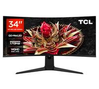 Tcl 34R83Q 34 Incurvo WQHD Bianco e Nero Display per PC da gioco - Nouvo