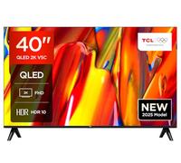 TCL 40V5C TV LED Direct QLED FHD Smart da 40" con Android TV e HDR - Compatibile con Google Cast e Google Home, design sottile, 2025