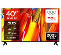 TCL 40V5C TV LED Direct QLED FHD Smart da 40" con Android TV e HDR - Compatibile con Google Cast e Google Home, design sottile, 2025
