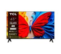 TCL 43S51K - Televisor QLED de 43 pulgadas (109 cm) - Full HD 1920x1080 - HDR10 - Android TV - 2xHDMI 1.4 - Wi-Fi