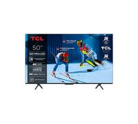 TCL 50C6K TV QD-MINI LED, SMART TV, 50 ", QD-Mini Processore AiPQ Pro, Black