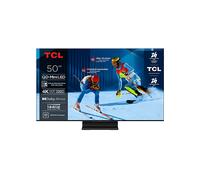 TCL 50C7K TV QD-MINI LED, SMART TV, 50 ", QD-Mini Processore AiPQ Pro, Black, Classe F