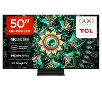 TCL 50Q7C 50” QLED TV 4K QD-Mini LED, HDR Premium 2000, Google TV (Dolby Vision IQ & Atmos, Pannello HVA, Refresh Rate 144Hz, Game Master, Google Assistant Hands-Free, Apple AirPlay 2 & Alexa)