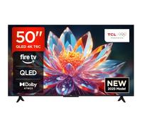 TCL 50T6C 50" QLED TV 4K HDR, FireTV (SmartTV con Dolby Vision e Atmos, HDR10+, Premi e Chiedi ad Alexa)