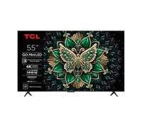 TCL Serie C69K Smart TV QD-MiniLED 4K 55" 55C69K, 144Hz, audio Onkyo 2.1, Dolby Vision IQ & Atmos, Google TV