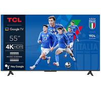 TCL P655 Serie P6 Smart TV Ultra HD 4K 55" 55P655, Dolby Audio, Controlli vocali, Google TV