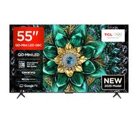 TCL Q6C Serie Smart TV QD-MiniLED 4K 55" 55Q6C, 144Hz, audio Onkyo 2.1, Dolby Vision IQ & Atmos, Google TV