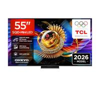 TCL TV 55Q7D PRO 55” SQD-Mini LED, 4K HDR 2000 nits, 480 zonas de atenuación, Google TV, Dolby Vision IQ y Atmos, 2.1 Onkyo, 144Hz, Apple AirPlay 2 y Alexa