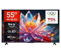 TCL 55T6C 55'' QLED TV 4K HDR, FireTV (SmartTV con Dolby Vision e Atmos, HDR10+,