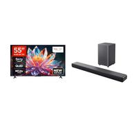TCL 55T6C 55" QLED TV 4K HDR, FireTV (SmartTV con Dolby Vision e Atmos, HDR10+, Premi e Chiedi ad Alexa)
