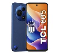 TCL - 605 4G 128GB 4GB Ram Display 6.67'HD+ Main Camera 50MP Dual nanoSim USB Type C Android 15 MediaTek G81 5200mAh Quartz Blue
