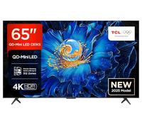 TCL 65C61KS 65'' Mini LED TV, 4K UHD QLED, Smart Google TV con Dolby Atmos