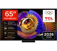 T 7L TV 65C7L SQD-Mini LED da 65", 4K HDR, 3000 nit, 1.152 zone di dimming, Google TV, 144Hz, Dolby Vision & Atmos, Audio