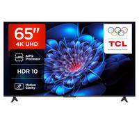 TCL 65P6K - Smart TV 4K HDR Direct LED da 65", Google TV con Dolby Audio | Motion Clarity, Google Assistant, Compatible with Alexa