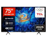 TCL 75C61KS TV LED QD-Mini da 75'', 4K UHD, Smart Google TV con Dolby Atmos