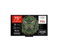 TCL 75C6K PRO - Smart TV 75 Pollici 4K DVB-T2 H.264, H.265 Nero