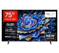 TCL 75T69C 75” QLED 60HZ 4K HDR, Google TV, Smart TV (Dolby Vision & Atmos, Motion clarity, compatibile con Google Assistant & Alexa), 2025