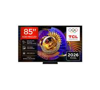 TCL 85C7L TV SQD-MINI LED, SMART TV, 85 ", SQD-Mini Led, HDR 4K, Processore MT9653, Black