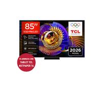 TCL 85C7L TV SQD-MINI LED, SMART TV, 85 ", SQD-Mini Led, Processore MT9653, Black
