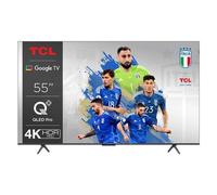TCL C69 Serie C6 Smart TV QLED 4K 55" 55C69B, audio Onkyo con subwoofer, Dolby Vision - Atmos, Google TV