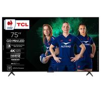 T 6K Serie Smart TV QD-MiniLED 4K 75 75C6K, 144Hz, audio Onkyo 2.1, Dolby Vision IQ & Atmos, Google TV - Nouvo