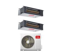 T limatizzatore Dual Split Canalizzato 9+12 con MT2730 Inverter R-32