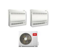 TCL Climatizzatore Dual Split Console 9+18 con MT1821 Inverter R-32 Classe A++