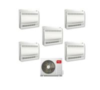 TCL Climatizzatore Penta Split Console 9+12+12+12+18 con MT4250 Inverter R-32 Classe A++