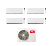 TCL Climatizzatore Quadri split Inverter BreezeIN P5 serie SN 9+18+18+18 P5S0 con MT4250 Wi-Fi R-32 Classe A++