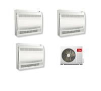 TCL Climatizzatore Trial Split Console 12+12+18 con MT3240 Inverter R-32 Classe A++