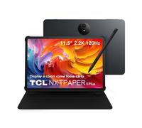 TCL Custodia per Tablet NXTPAPER 11 Plus - Cover Flip Slim in Pelle PU con 3 Angoli Regolabili, Design Magnetico per Stylus, Funzione Auto Sleep/Wake, Nero