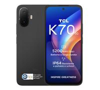 TCL K70 5G 17,3 cm (6.8'') Doppia SIM Android 16.0 USB tipo-C 4 GB 128 GB 5200 mAh Nero Tcl