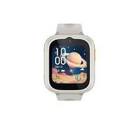 TCL MOVETIME MT48 - Smartwatch per bambini, blu, 4G, GPS doppia frequenza L1+L5, videochiamate, pulsante SOS, IP68, disegno IA, batteria 900 mAh, 2,5 giorni, controllo parentale, crema