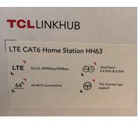 TCL LINKHUB HH63VM -2BLCIT1 WHITE MODEM ROUTER LTE CAT6 HOME STATION HH63