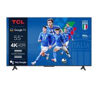 TCL P655 Serie P6 Smart TV Ultra HD 4K 55" 55P655, Dolby Audio, Controlli vocali, Google TV
