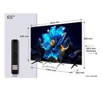 TCL P79K Serie Smart TV QLED 4K 65" 65P79K, Dolby Vision - Atmos, HDR10+, Google TV