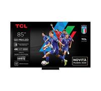 TCL Serie Smart TV QD-MiniLED 4K 85'' 85C7K, 144Hz, audio B&O, Dolby Vision IQ & Atmos, Google TV Tcl