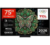 TCL Smart TV 75" 4K Ultra HD QD-Mini LED Google TV Nero 75C6K PRO