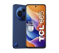 TCL - 605 4G 128GB 4GB Ram Display 6.67'HD+ Main Camera 50MP Dual nanoSim USB Type C Android 15 MediaTek G81 5200mAh Quartz Blue