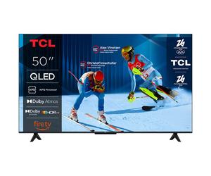 TCL T6C Serie Smart TV QLED 4K 50'' 50T6C, Dolby Vision & Atmos, HDR10+, Fire TV Tcl