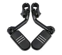 TCMT Kit di montaggio per pedane Highway adatto per Harley Road King Street Glide Road Glide Electra Glide Softail Sportster Dyna con protezioni motore da 1,25"