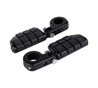 TCMT Pedane poggiapiedi universali da 32 mm da 1,25 pollici per Harley Touring Road King Street Glide Road Glide Electra Glide Softail Sportster XL 883 1200 Dyna con paramotore da 1,25 pollici