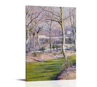 TCNDFZ Gustave Caillebotte - Stampa artistica da parete classica su tela, decorazione artistica da parete per soggiorno, 30 x 45 cm, con cornice