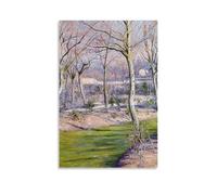 TCNDFZ Gustave Caillebotte - Stampa artistica da parete classica su tela, decorazione da parete per soggiorno, 30 x 45 cm, senza cornice