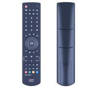TCNOUMT Mando a Distancia Universal de Repuesto RC1912, Compatible con Telefunken Hitachi Toshiba JVC DLED32167HD DLED39167FHD LED22167FHD LED28272HD LED19940HD