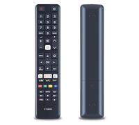 TCNOUMT New CT-8053 Telecomando adatto per Toshiba Smart UHD LED TV 28W3754DG 28W3763DG 32L3763DA 32W3763DA 40L3663DG 48U7653DB 43U6663DG 43V6763DA 49U663DG 555555555555555555 L37633 DG 65U6663DG