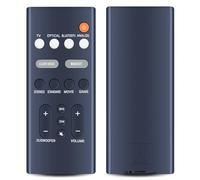 TCNOUMT Nuovo telecomando di ricambio per Yamaha VDQ7610 Audio Soundbar SR-C20A